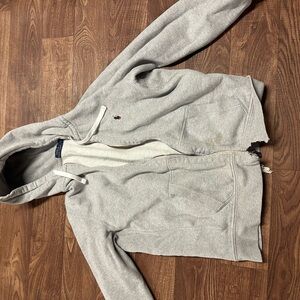 Polo by Ralph Lauren Gray Hoodie Sweater